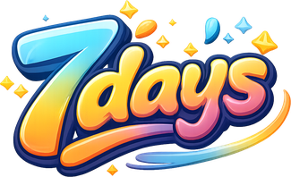7days বাংলা গেমিং হাবের লোগো